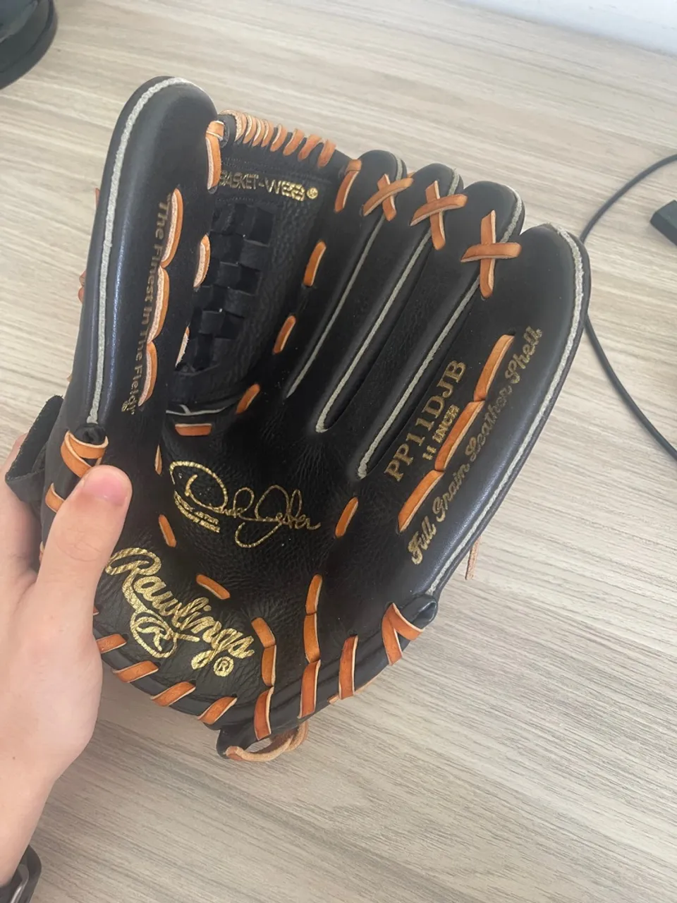 Luva de Beisebol Rawlings PP11DJB Derek Jeter - Edição Especial - 11?