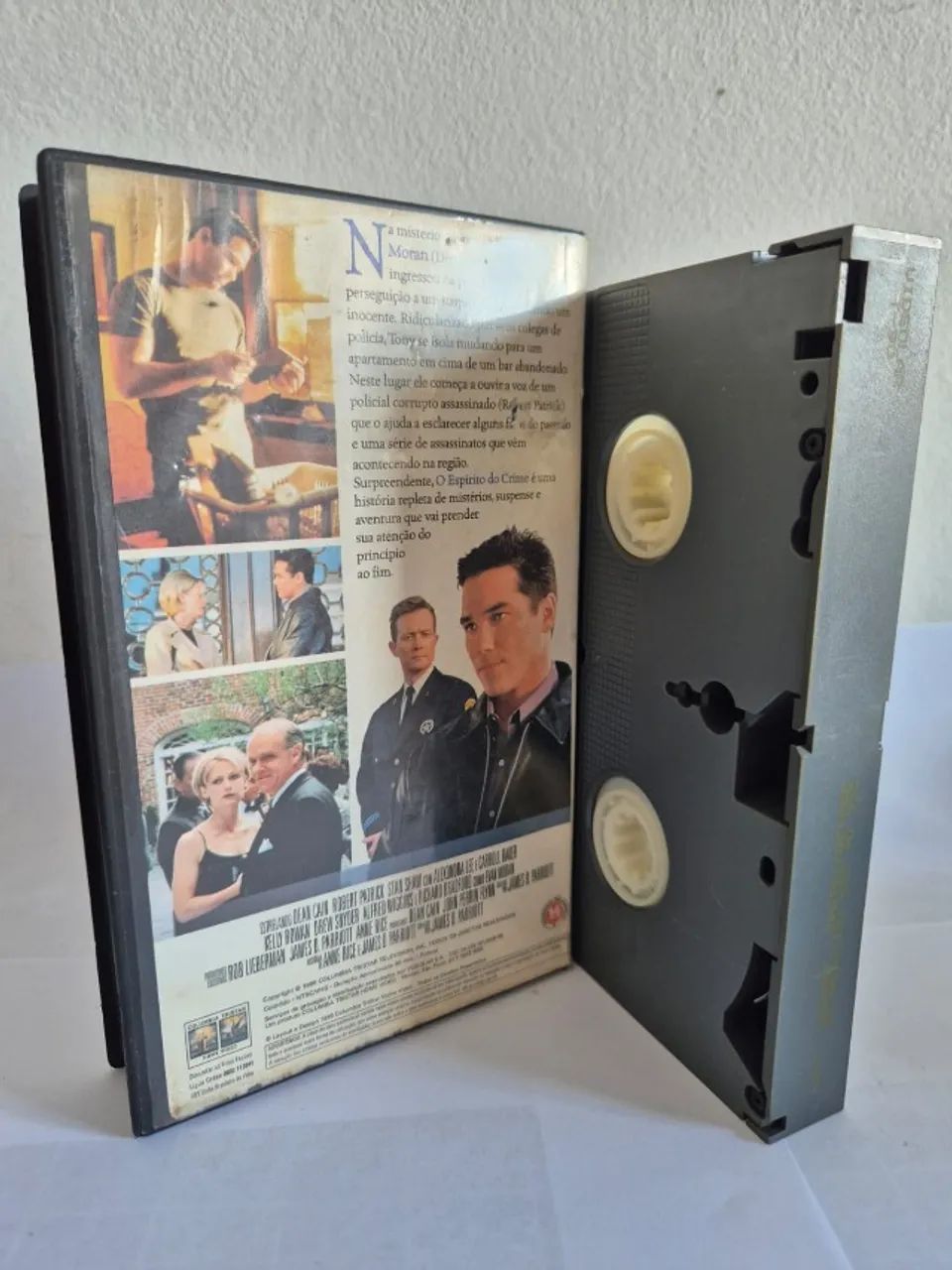 VHS O Espírito do Crime Dublado Original - Foto 2