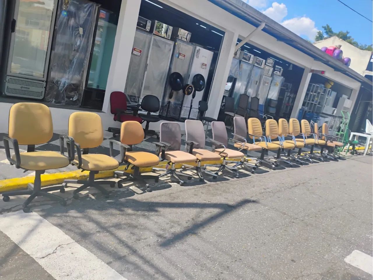 Cadeira para escritório semi presidente  - Foto 2