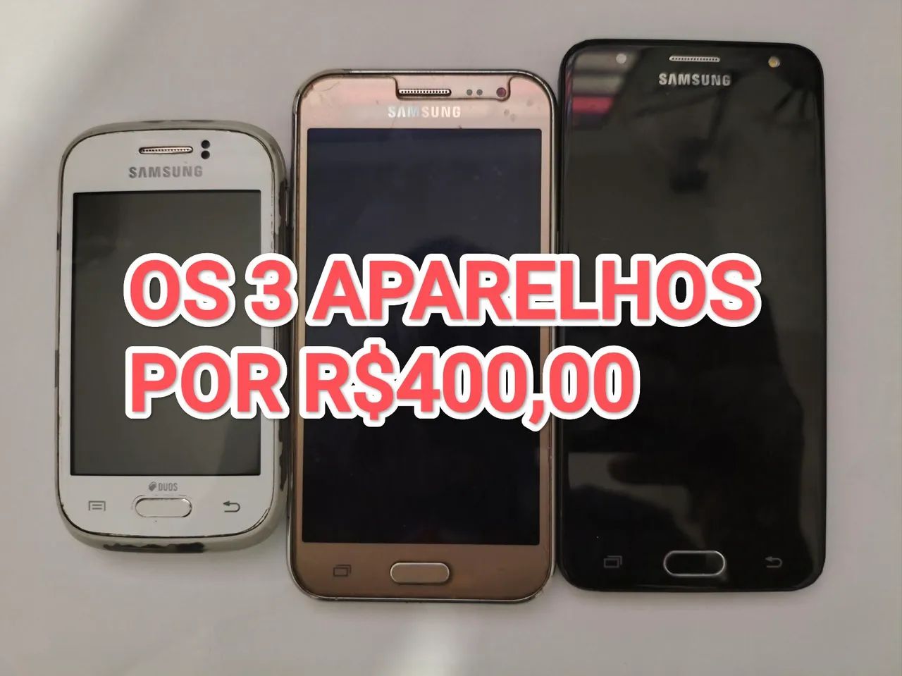 VENDO OS 3 APARELHOS SAMSUNG GALAXY  - Foto 2