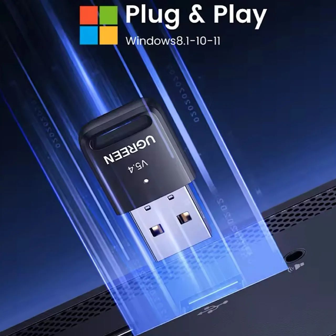 Bluetooth Ugreen 5.4 Computador Pc Windows Notebook. Sem Fio. Adaptador Usb - Foto 4