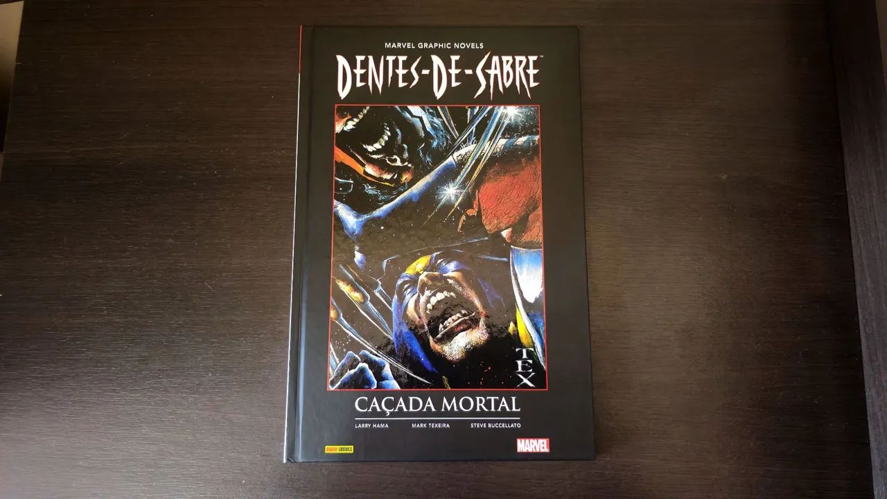 Dentes-de-Sabre - Caçada Mortal - Marvel - HQ Panini