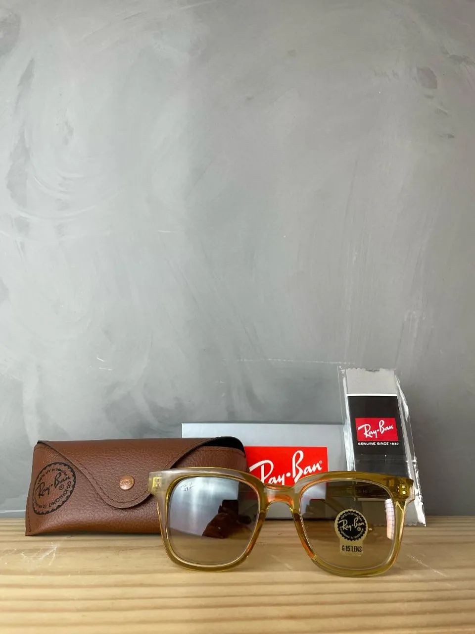 Ray-Ban solar - yellow