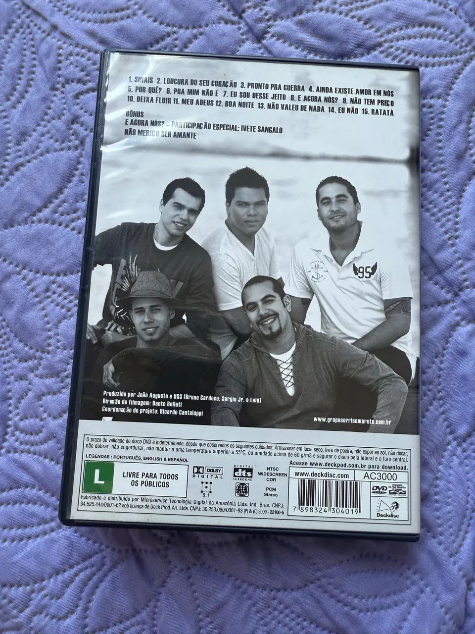 DVD Sorriso Maroto Sinais no Estúdio  - Foto 2