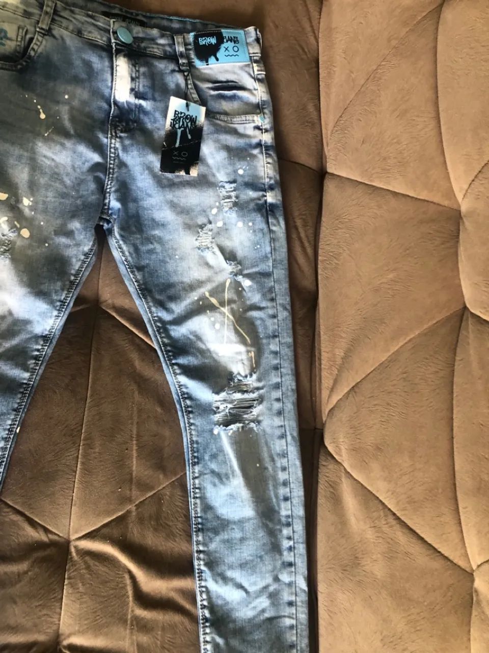 Calça Jeans Masculino modelo jogador - Foto 5