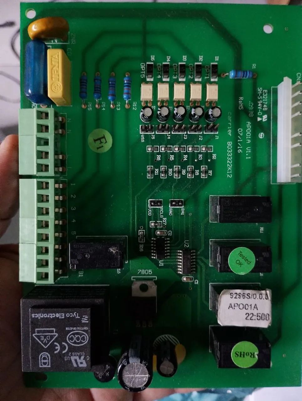Placa carrier cassete  B033322K12