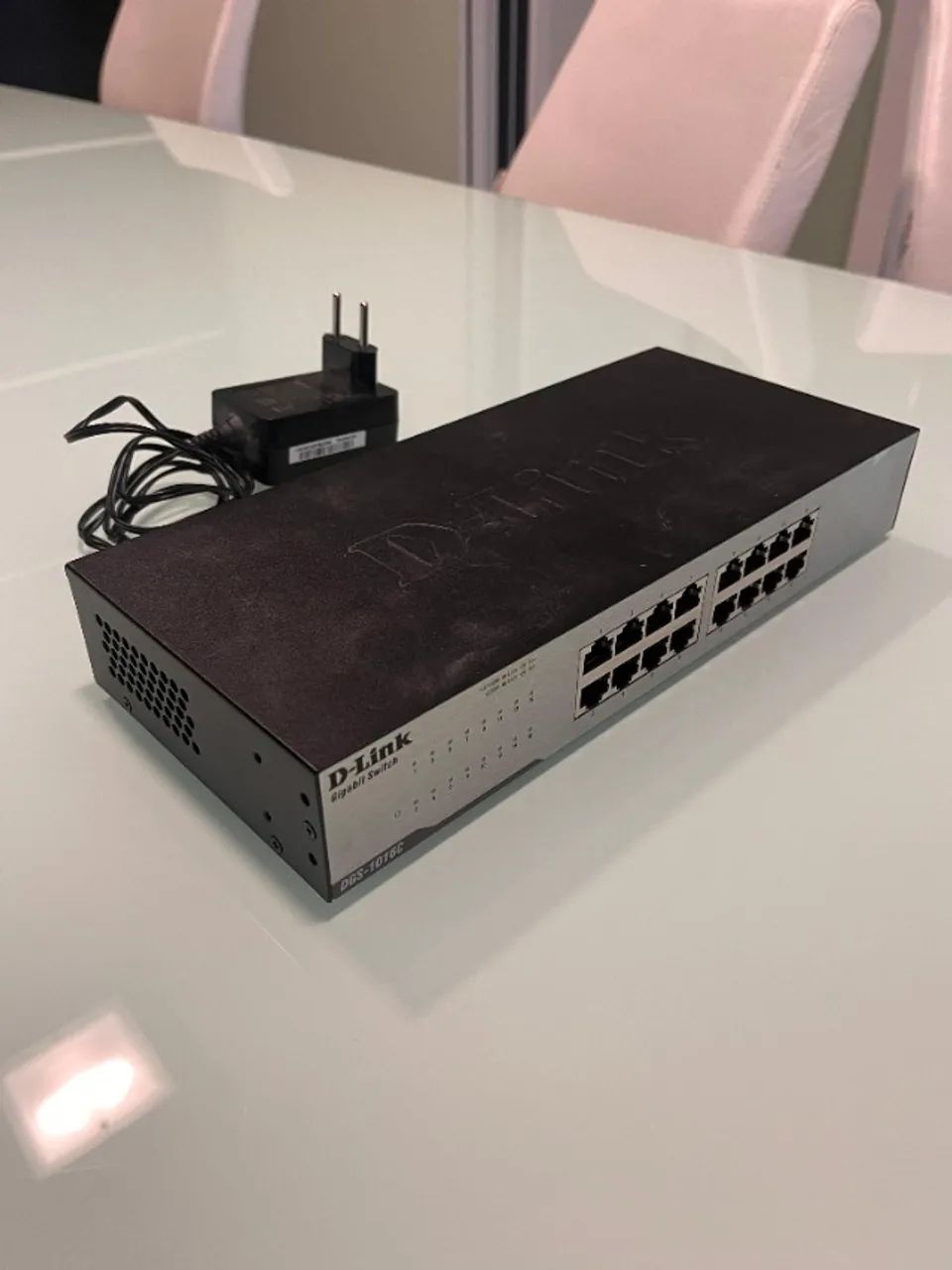 Switch D-Link 16 Portas 10/100Mbps com Fonte Original  - Foto 3
