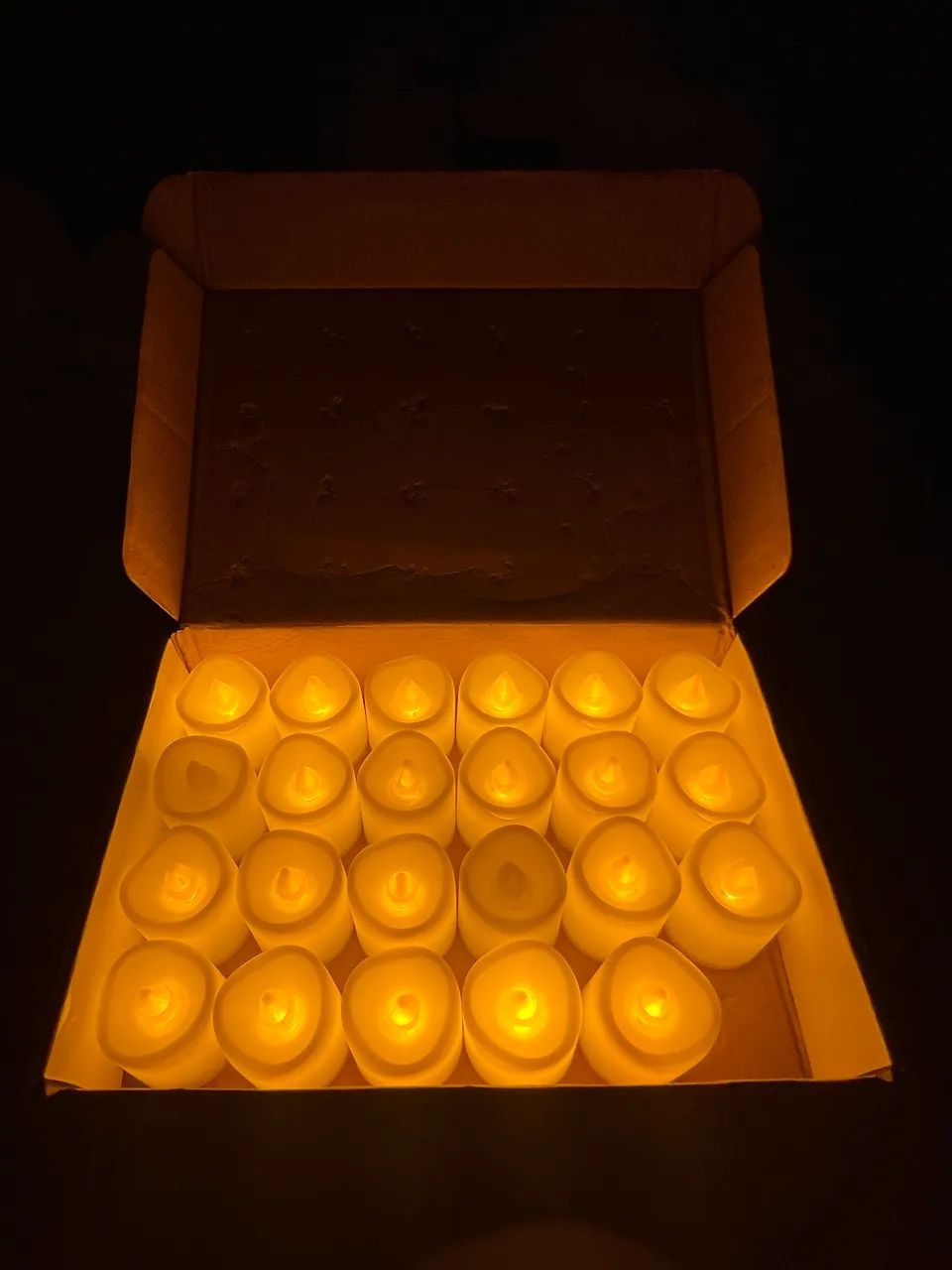23 velas decorativas de LED