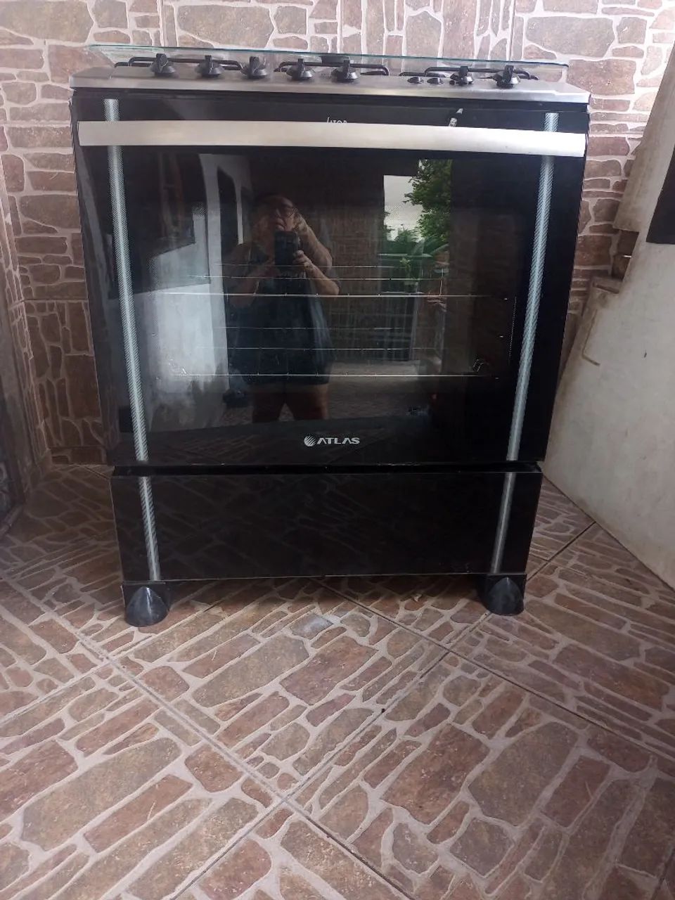 Fogão Atlas 5 bocas com forno - Foto 6