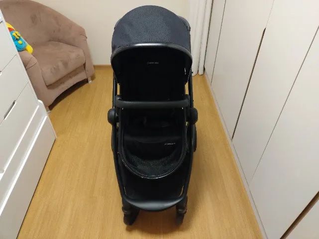 Carrinho, Moises e Bebê Conforto Maxi-Cosi, Travel System Anna³ Trio, Essential Black