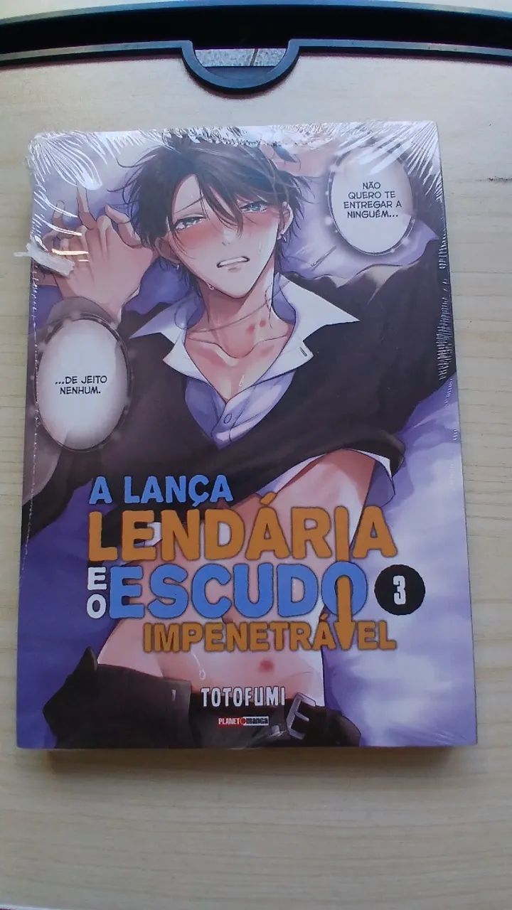 Mangá A Lança Lendária e o escudo Impenetrável vol 3 Lacrado