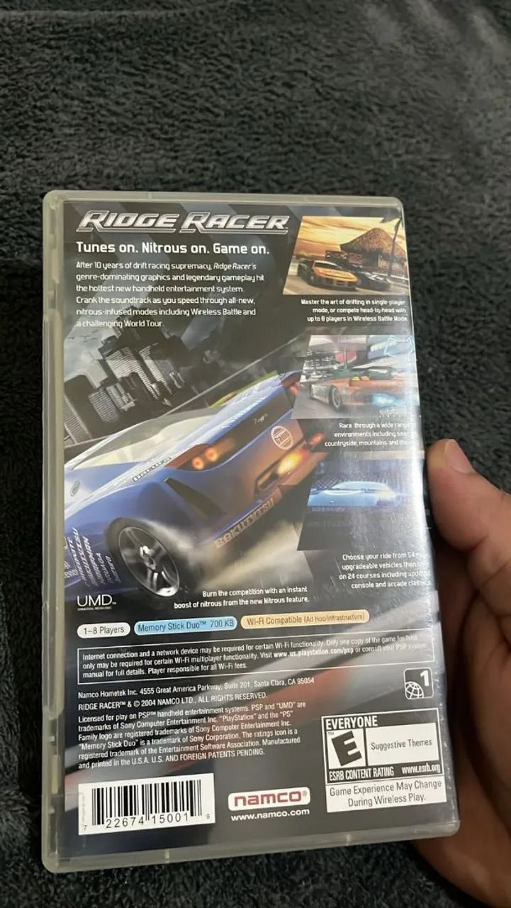 Jogo Ridge racer de PSP  - Foto 2