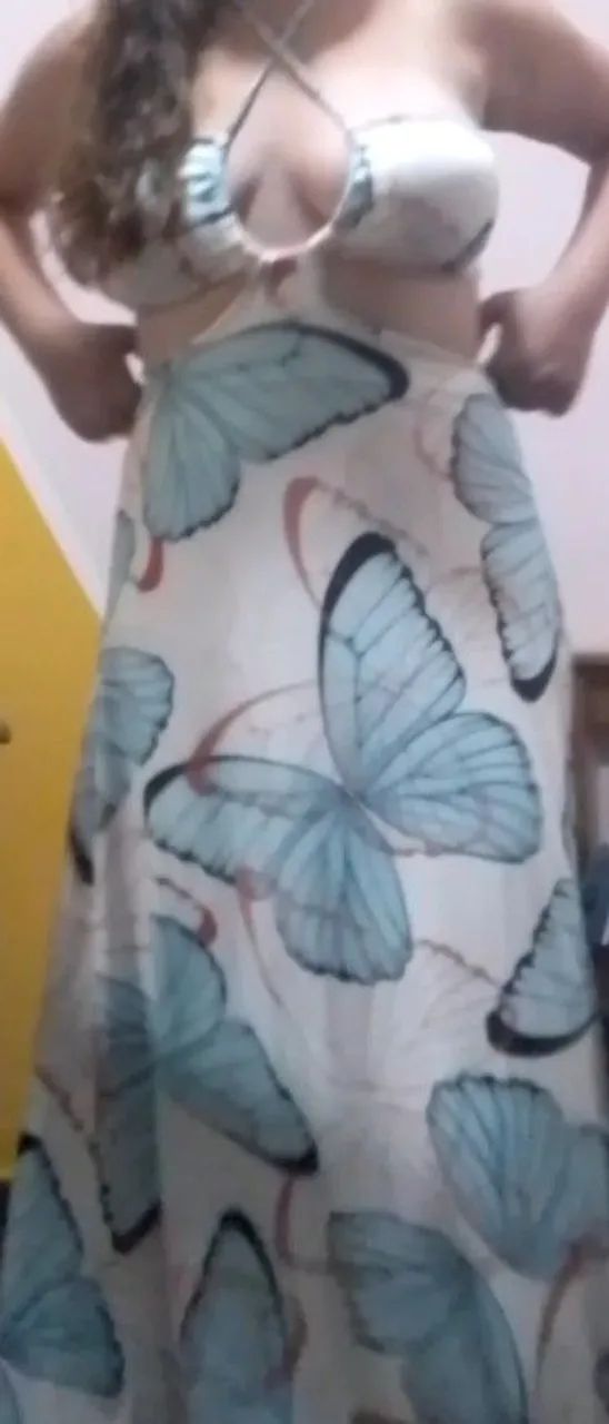 Vestido borboleta 