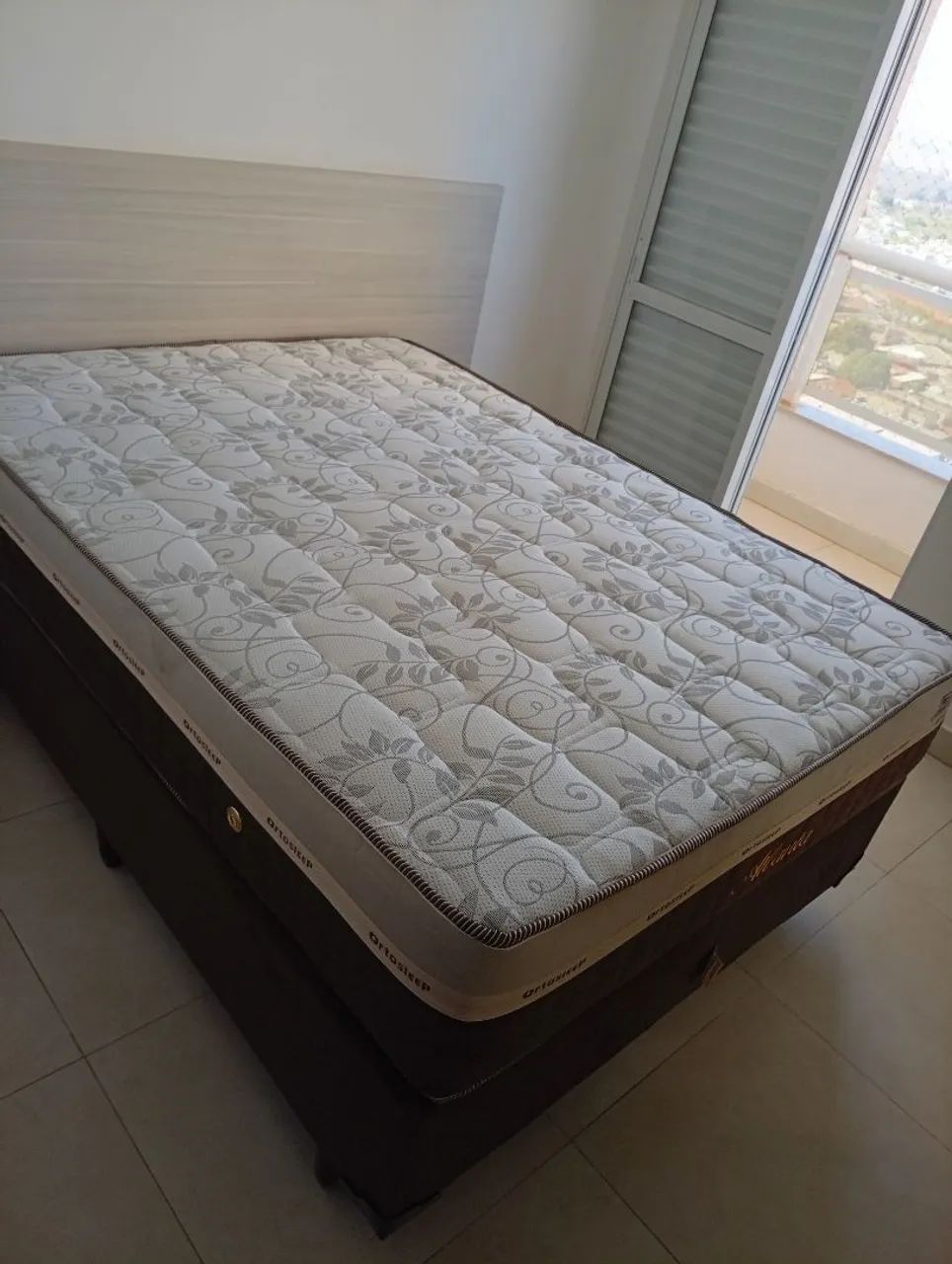 Conjunto Cama Box Ortosleep Casal Conforto e Qualidade