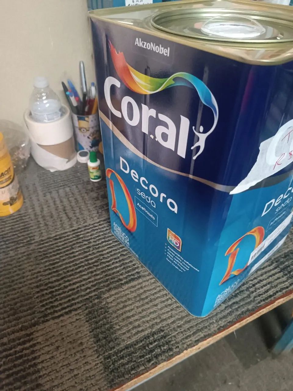 Tinta Acrílica Premium Decora Seda Branco 16L - Foto 4