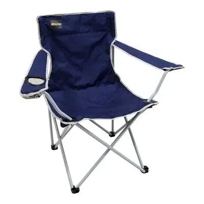 Cadeira Dobrável Alvorada NTK Praia Pesca Camping Azul