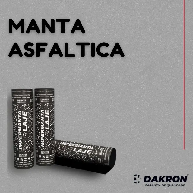Manta asfáltica Poliéster