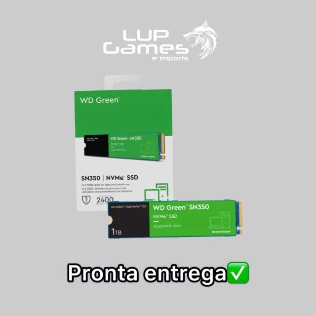 SSD nvme Wdgreen 1TB (Loja Física/ Garantia)