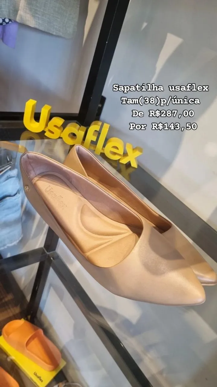 Sapatos tchocco e usaflex com 50% OFF
