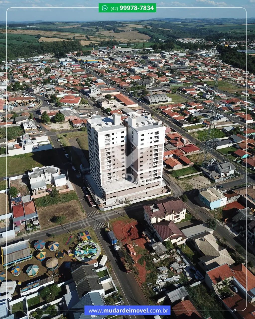 Apartamento de 3 suítes em Carambeí  Edifício Vicent Van Gogh - Foto 2