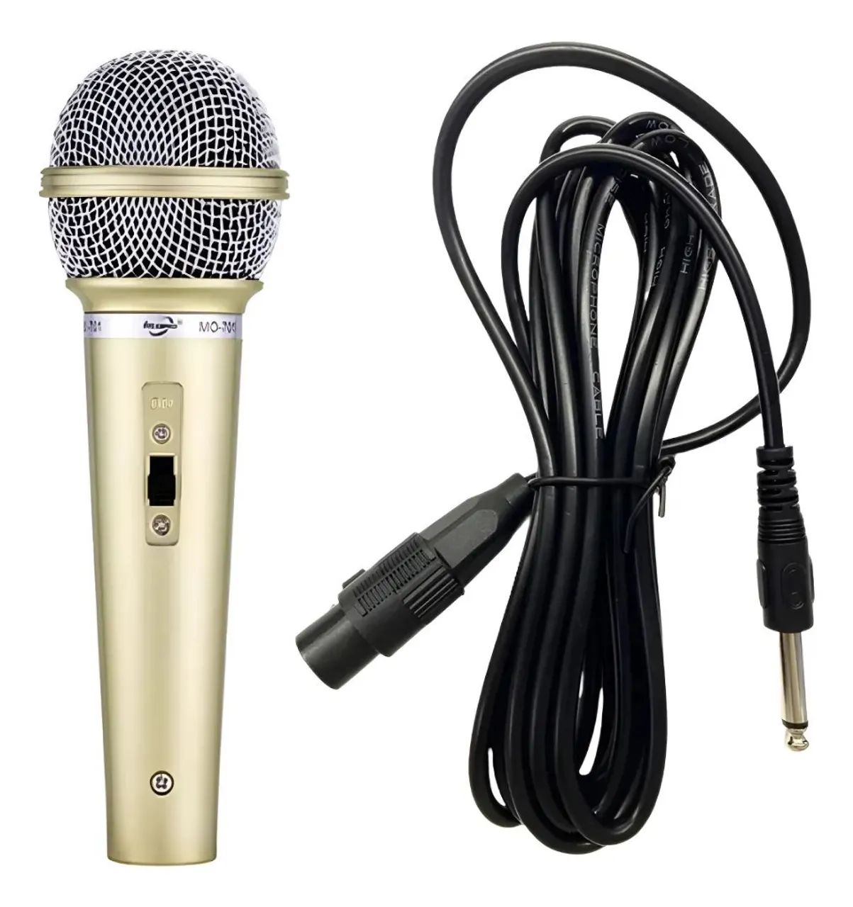 Microfone com fio 