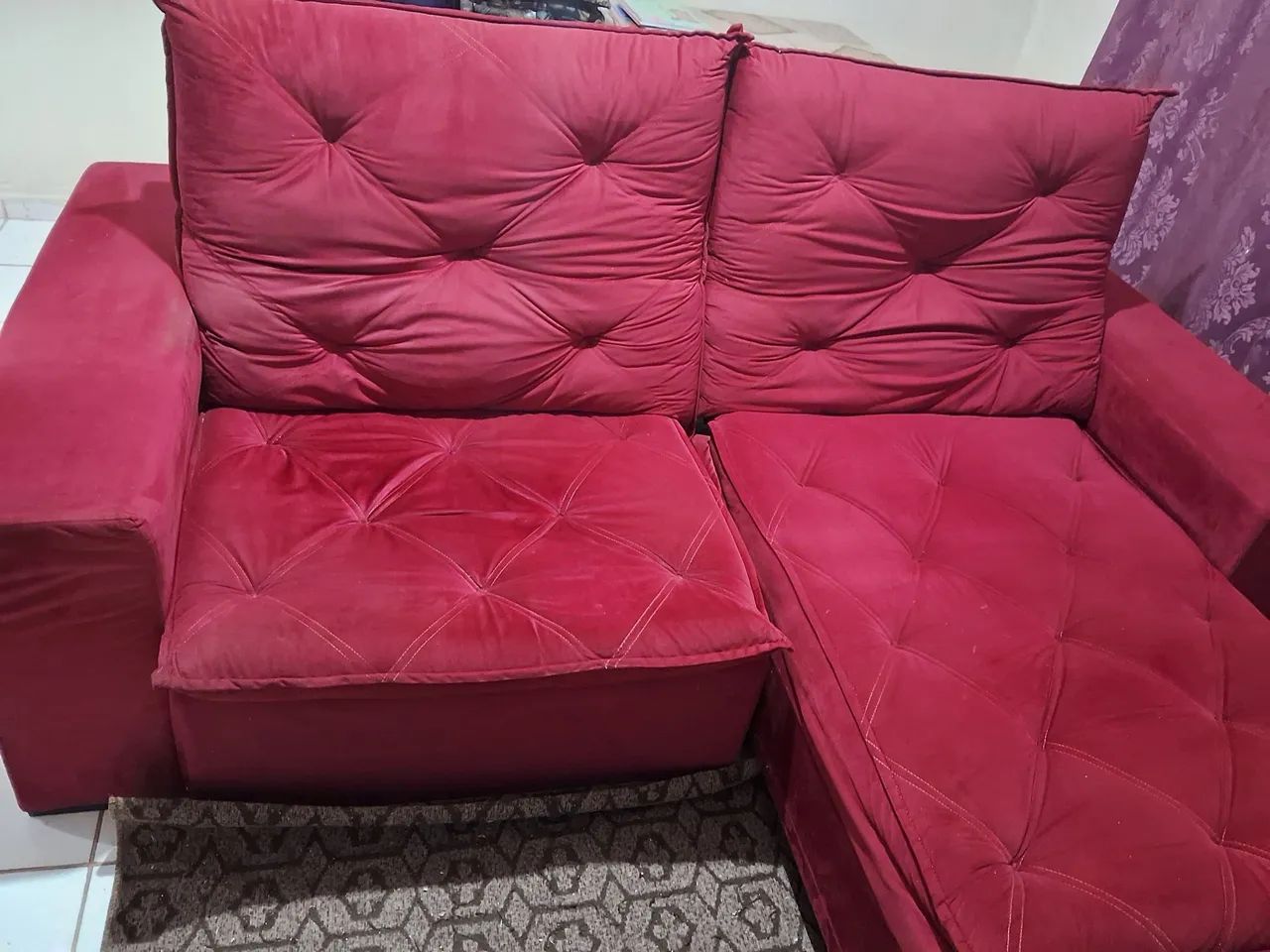 Vendo sofá retrátil 4 lugares  - Foto 2