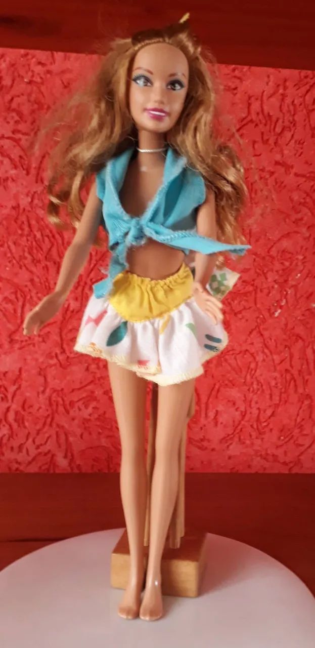  BARBIE DA MATTEL ANOS 2000  USADA / PASSEIO NA PRAIA - Foto 3