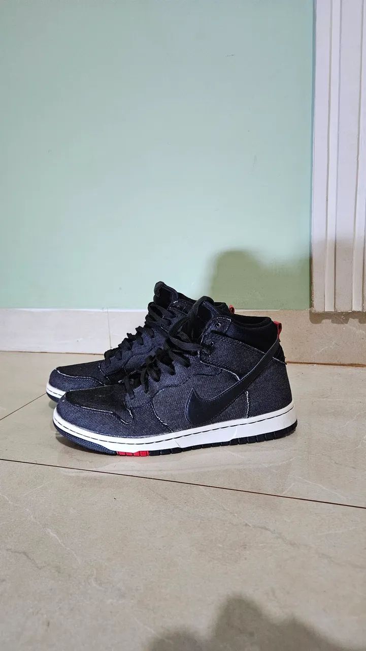 Tenis nike Dunk High Jeans 41