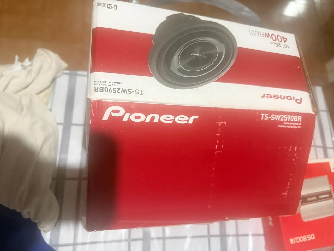 Subwoffer pionner   Slin  TS - SW2590BR - Foto 2