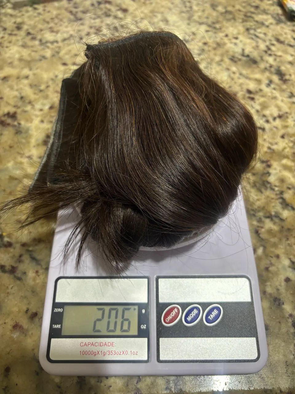 Mega hair cabelo humano 55/60cm 206g - Foto 3