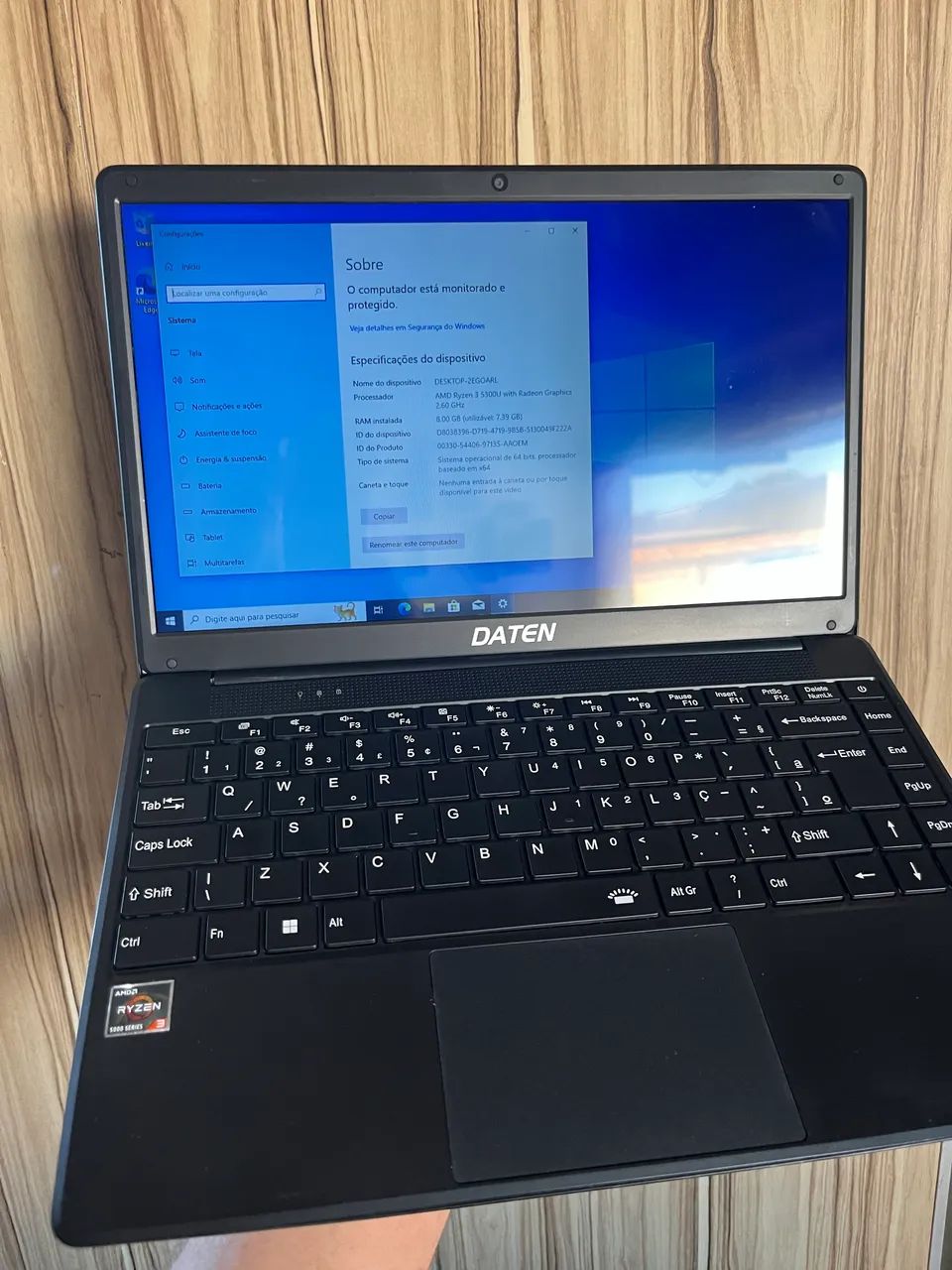 Notebook Ryzen 3  - Foto 3