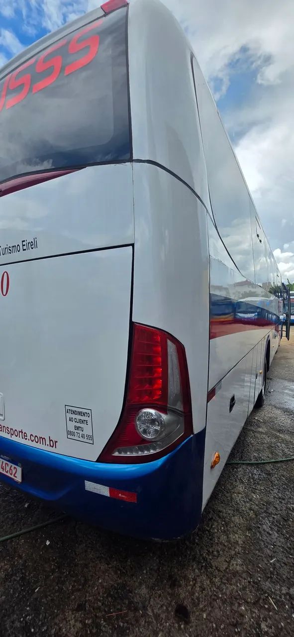 Marcopolo G7 ano 2013 mercedes benz 1721 ar cond dianteiro - Foto 4