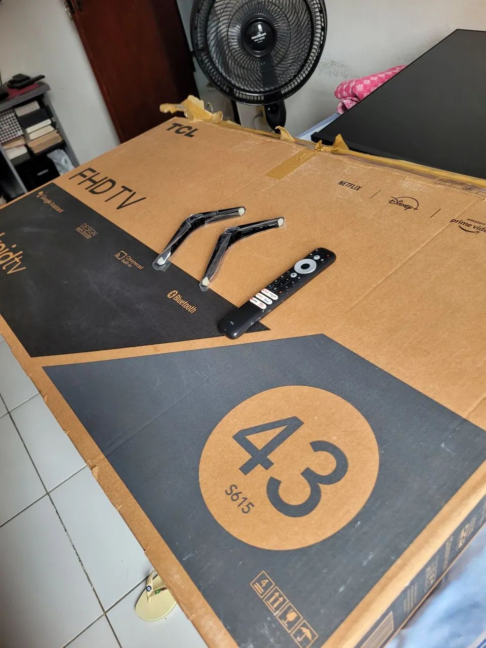 TV Smart 43 polegadas TCL SEMP TOSHIBABA - Foto 4