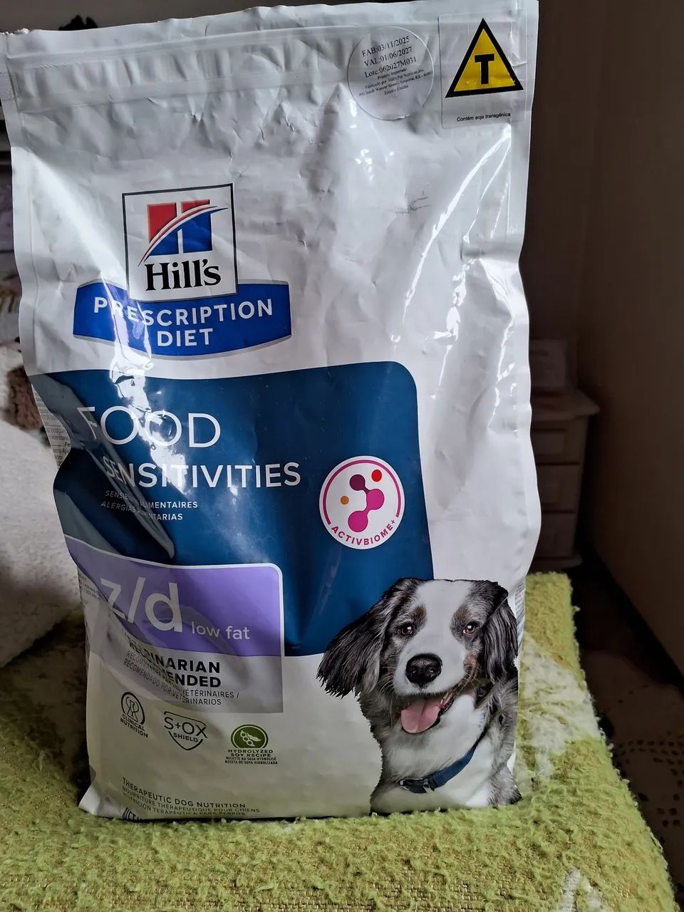 Ração para cães com sensibilidade