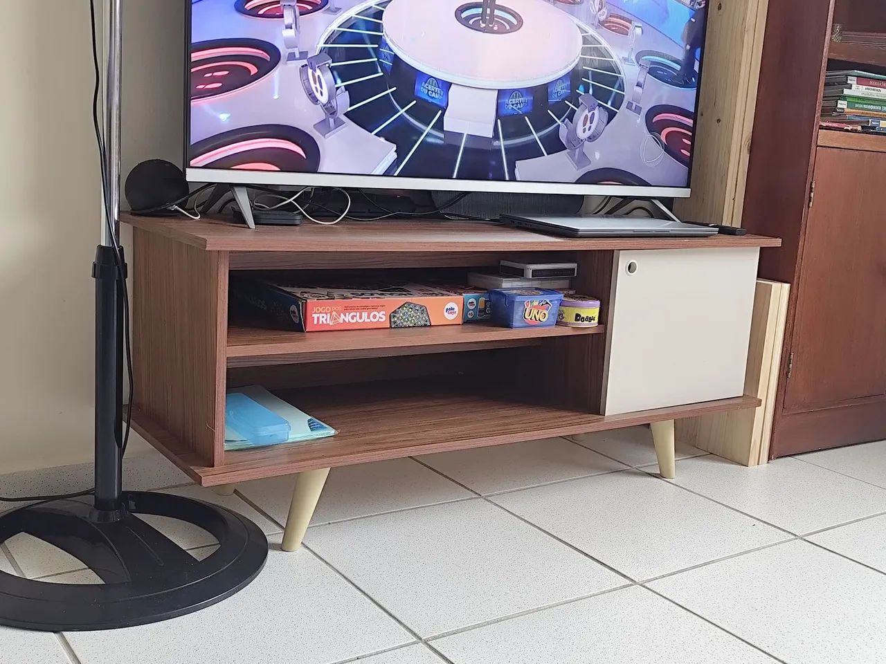 Estante rack para TV