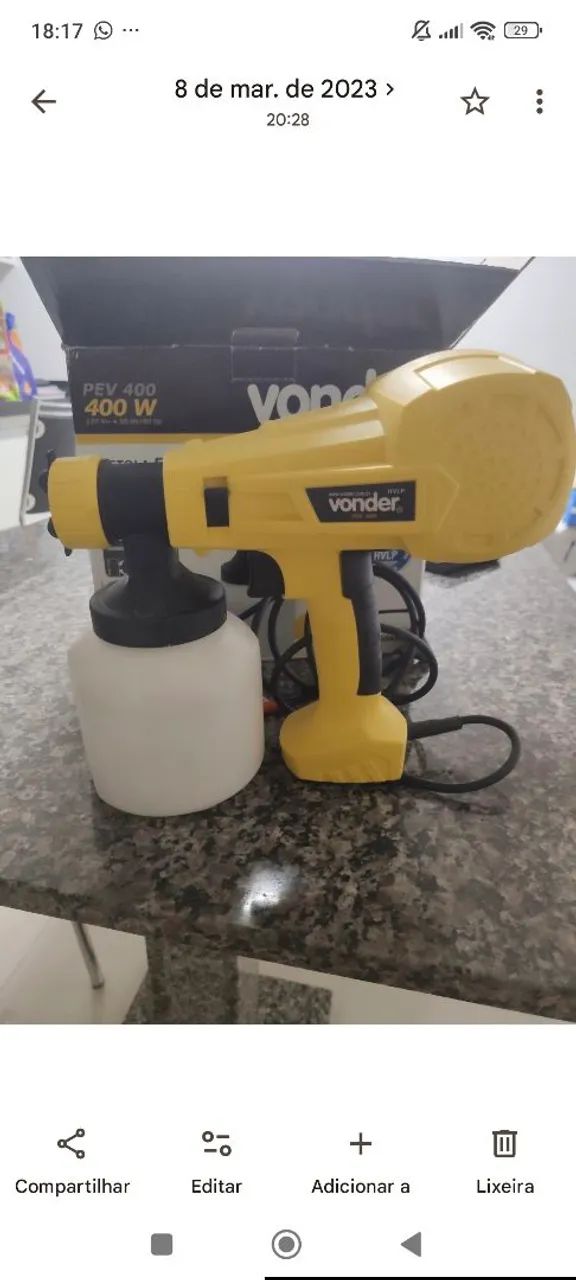 Máquina par a pintura 200 reais  - Foto 3