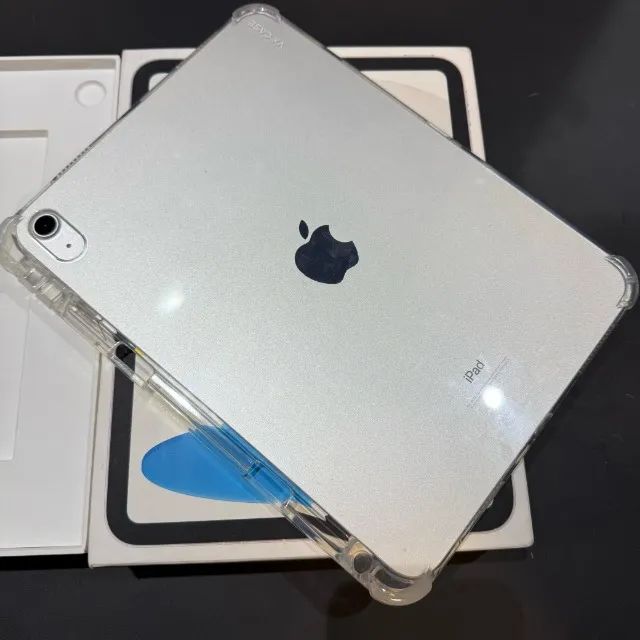 IPad 10 Silver Com caixa! Capa de brinde. Impecável. Saude 100%. Apple pencil original!