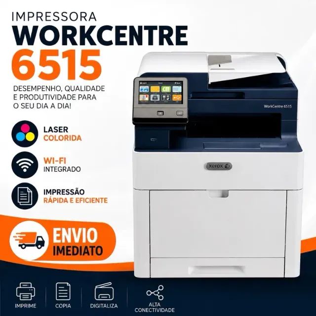 XEROX WORKCENTRE 6515 PERFORMANCE, QUALIDADE E PRODUTIVIDADE