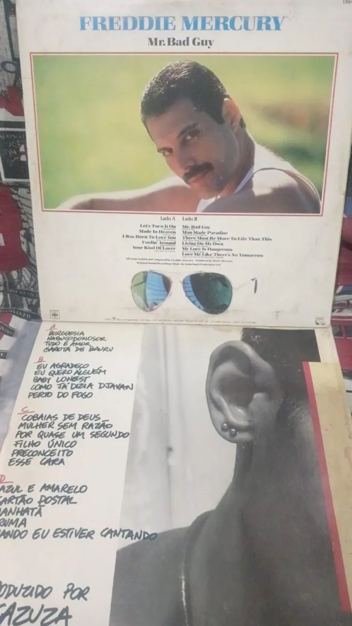 lp cazuza duplo e freddie mercury - 150  - Foto 2