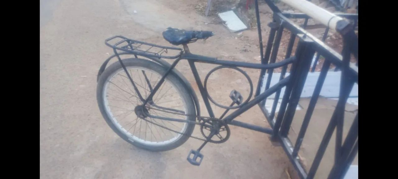 Bicicleta carroça 