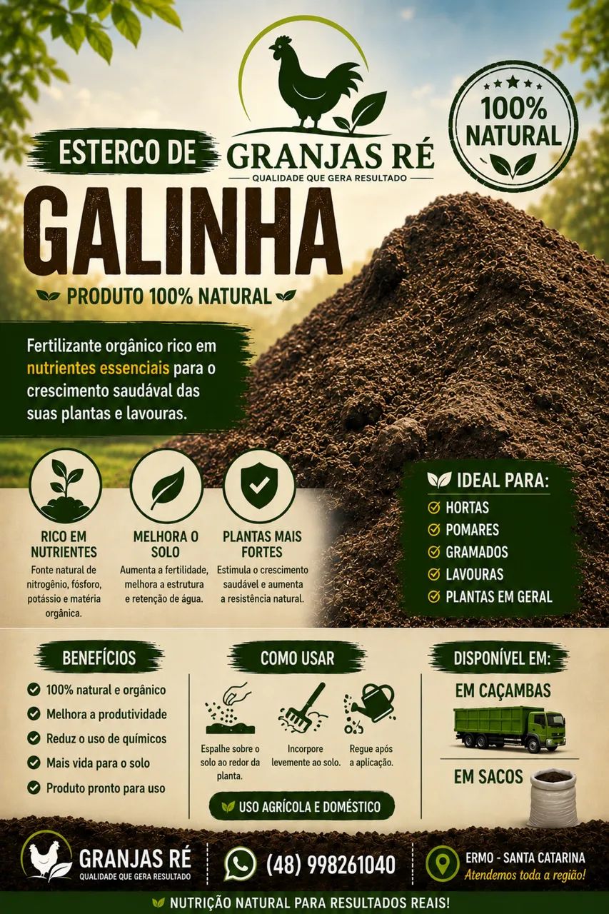 Esterco De Galinha 
