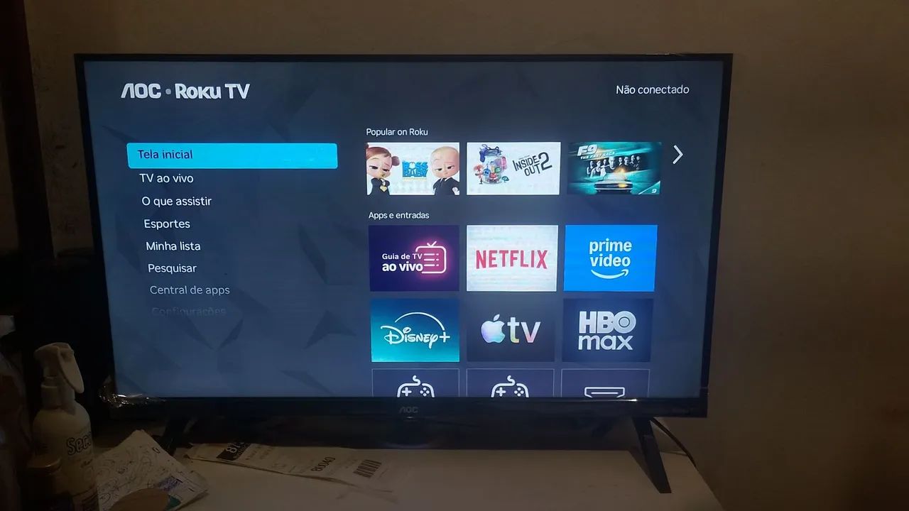 Smartv 32 polegadas com apenas 5 meses de uso, funcionando perfeitamente  - Foto 3