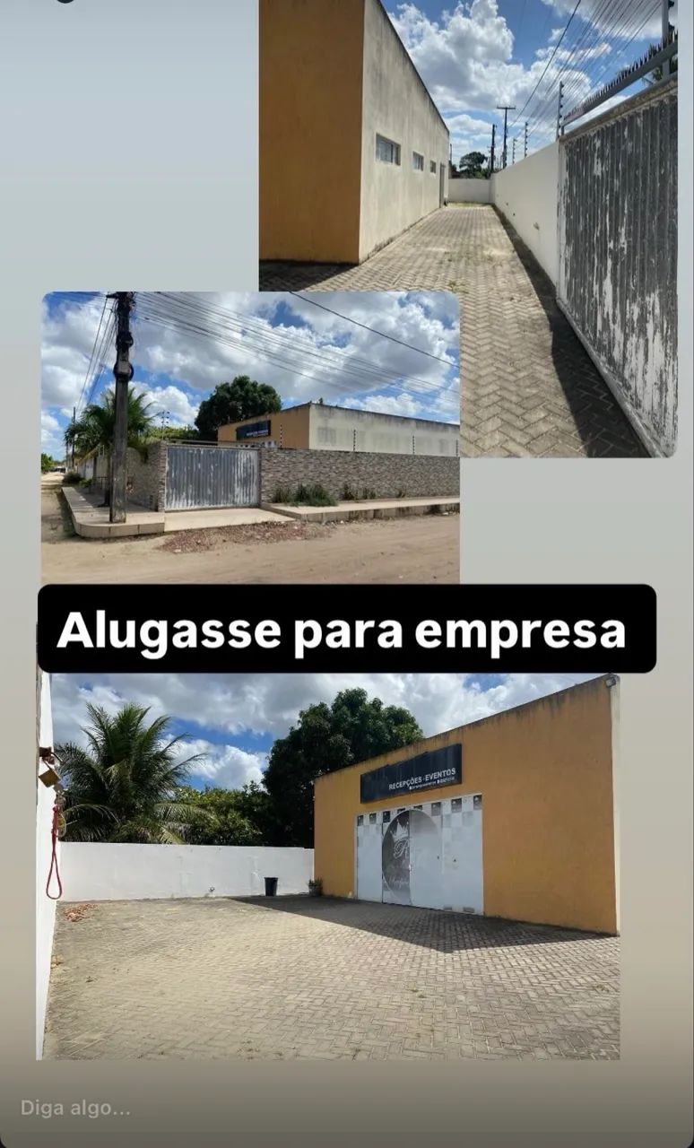 Alugo galpão 