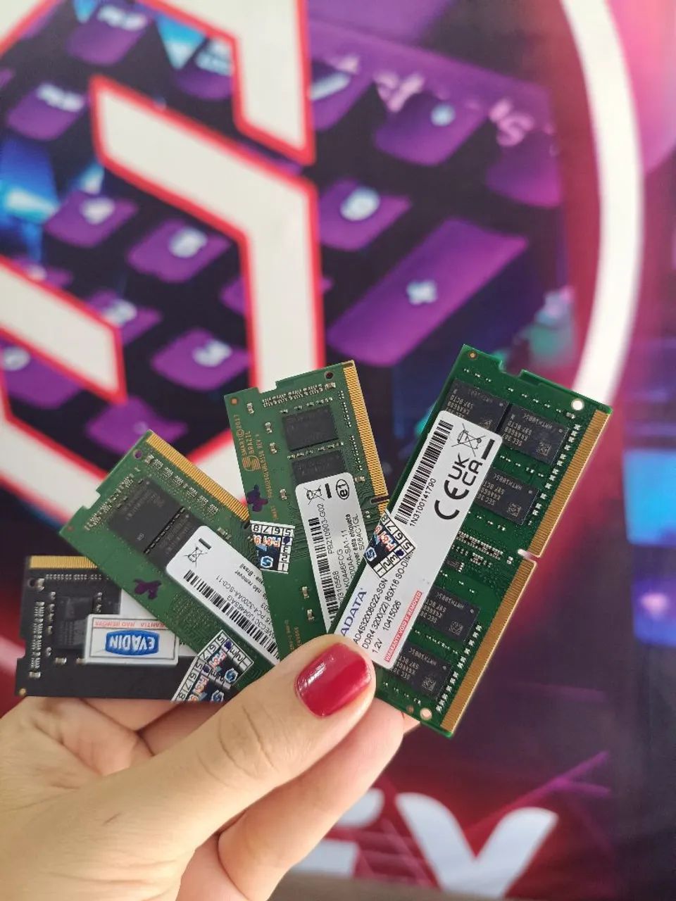 Memória DDR4 8GB  - Foto 3