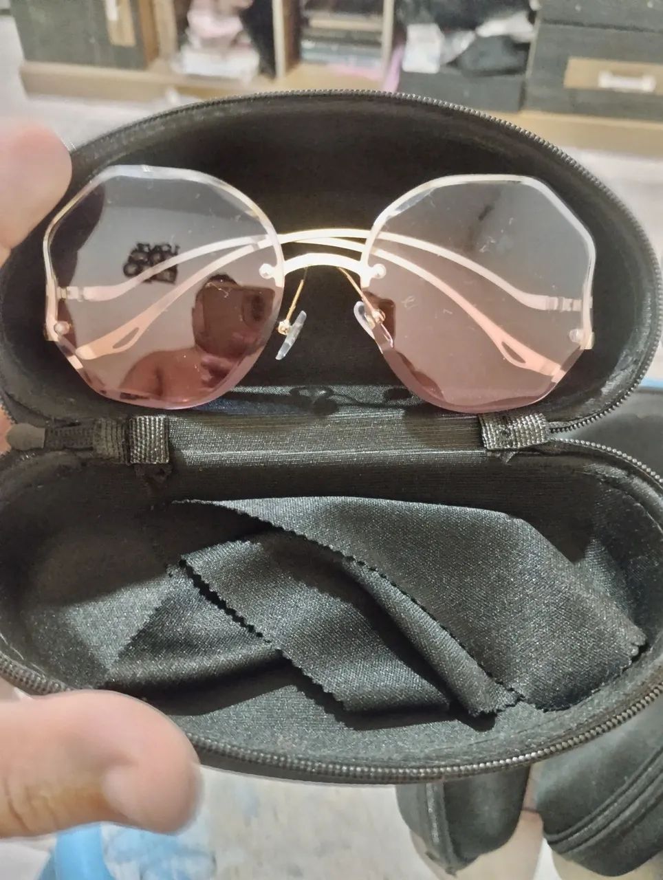 Óculos + case ( Masculino e feminino) - Foto 2