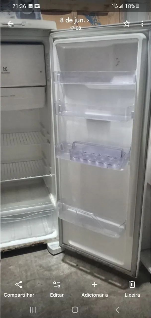 geladeira funcionando perfeitamente  - Foto 4