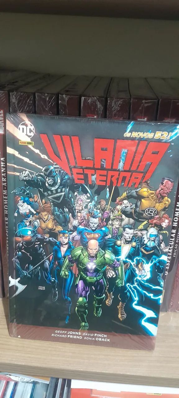 Hq Vilania Eterna Os Novos 52 DC Panini Lacrada - Foto 2