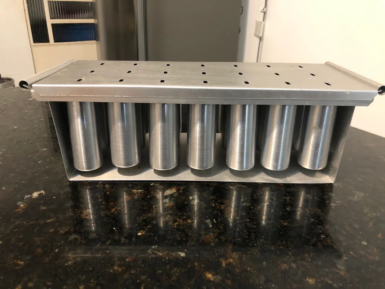 Forma De Alumínio Picolé Redondo 21 cavidades