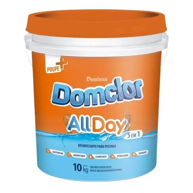 CLORO PARA PISCINA DOM CLOR 10 KG