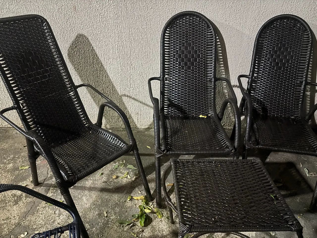 Cadeiras e mesa de Fibra - Foto 3